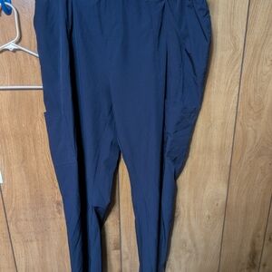 Men's Dark Blue Scrub Cargo Pants